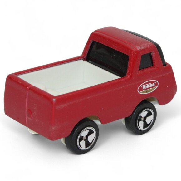 Tonka Maisto Red Diecast Pickup Truck Toy With Rare Black Windows - Picture 3 of 8